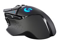 Logitech Gaming Mouse G502 LIGHTSPEED Optisk Trådløs Kabling Sort