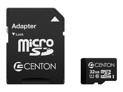 Centon - Flash memory card (microSDHC to SD adapter included)