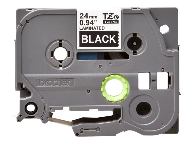 BROTHER TAPE TZE355 white/black 24mm 8m