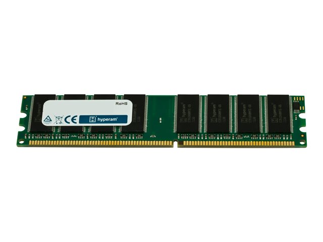 Image of Hypertec Legacy - DDR - module - 512 MB - DIMM 184-PIN - 333 MHz / PC2700 - unbuffered