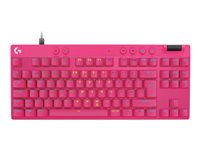 Logitech G PRO X RAPID Tastatur Magnetisk-analog LIGHTSYNC Kablet Nordisk (dansk/finsk/norsk/svensk)