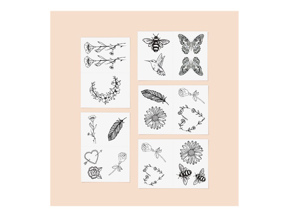 Barely There Pack  INKED by Dani Temporary Tattoos