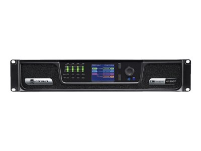 4X1200 POWER AMPLIFIER WITH BLU LINK 1200 WATTS PER CHANNEL 4 CHANN