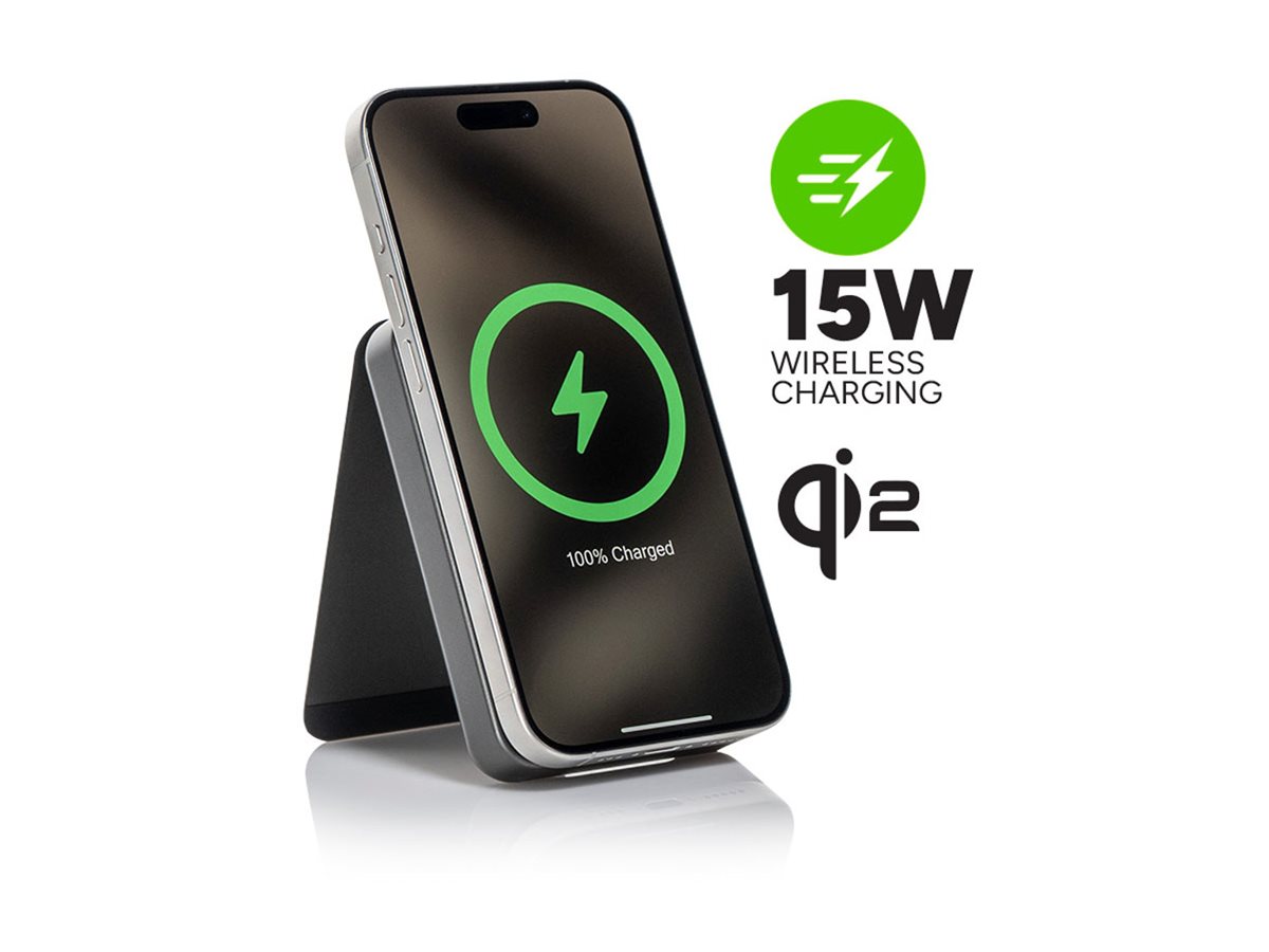 Mophie snap+ 5000mAh Wireless Power Bank - Black - 401111350