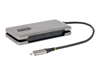 StarTech.com 4-Port USB-C Hub, 4x USB-C Ports, USB 3.1 10Gbps, Portable USB C Hub with 100W Power Delivery...