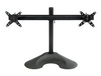 Ergotech 100-D16-B02 Stand (pole, 2 pivots, stand base, crossbar) for 2 LCD displays black 