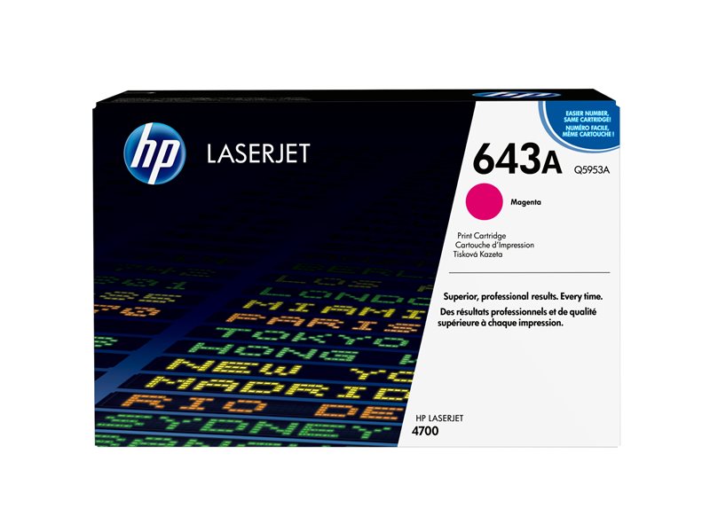 HP MV CARTOUCHE LASER MAGENTA P