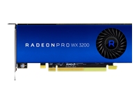 AMD Radeon Pro WX 3200 - Graphics card - Radeon Pro WX 3200 - 4 GB GDDR5 - PCIe 3.0 x16 - 4 x Mini DisplayPort - for Workstation Z2 G4 (MT, SFF), Z2 G5 (SFF), Z2 G8, Z4 G4, Z6 G4, Z8 G4