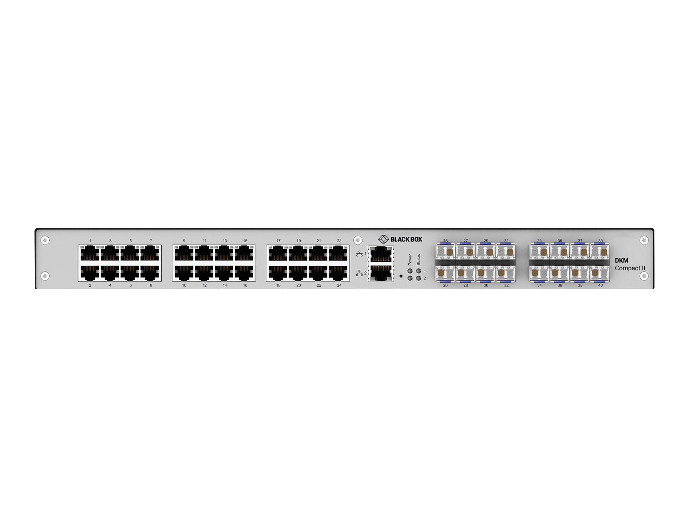 Black Box DKM Compact II KVM Matrix Switch ACXC24FH16-1G