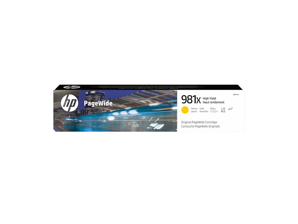HP 981X XL Jaune PageWide Cartouche