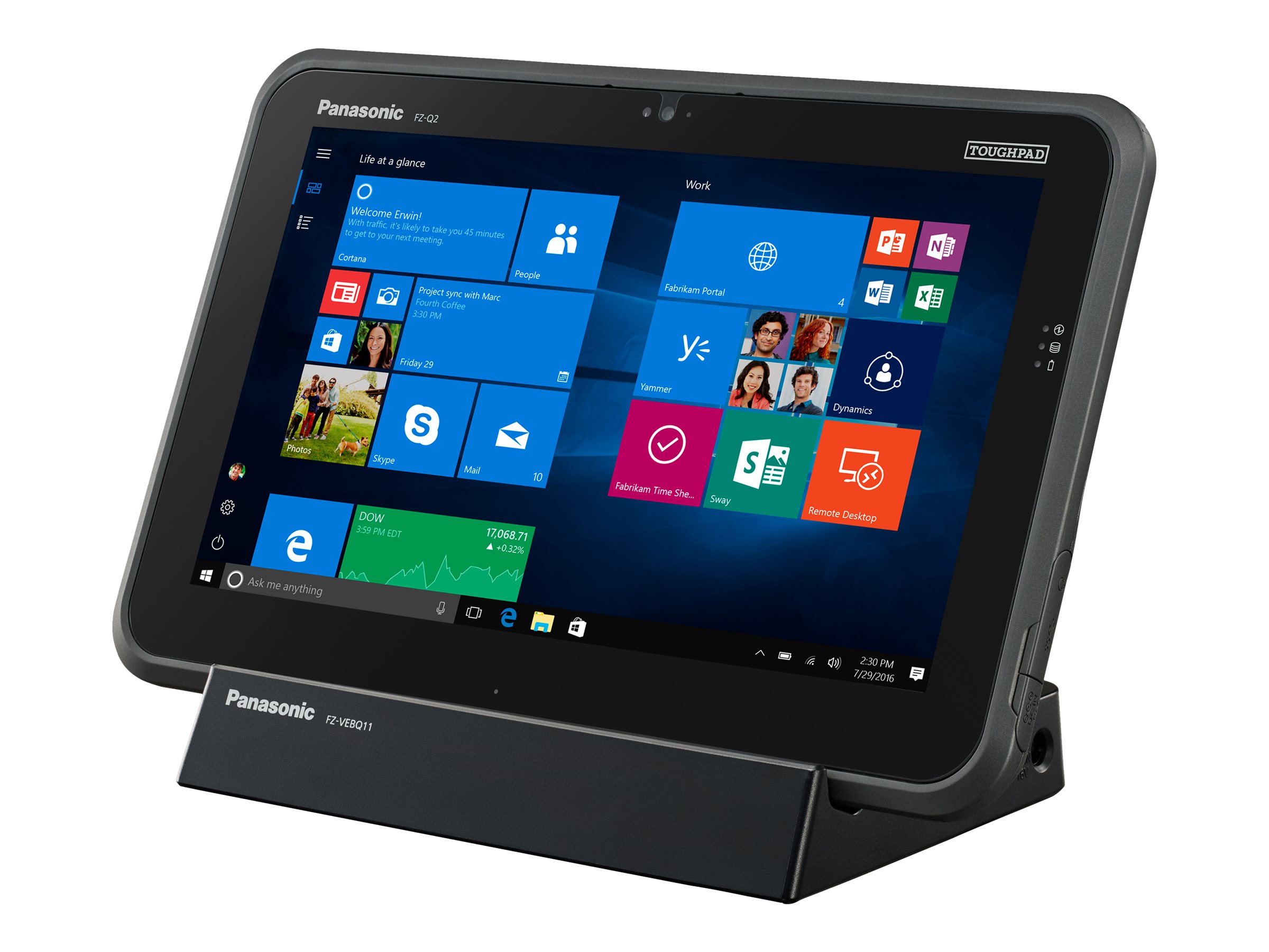 Panasonic Toughpad FZ-Q2 | Overview, Specs, Details | SHI