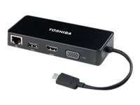 ■TOSHIBAUSB-C to HDMI/VGA TravelAdapter PA5272U_1PRP★送料無料