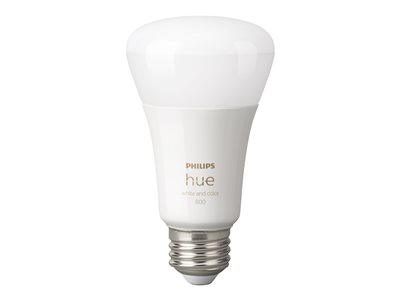 Philips Hue White and Color Ambiance LED light bulb shape: A19 E26 