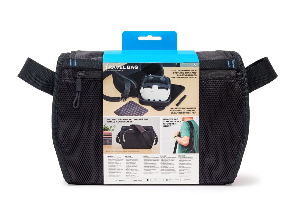 PowerA carrying bag for virtual reality Package view Back 62950