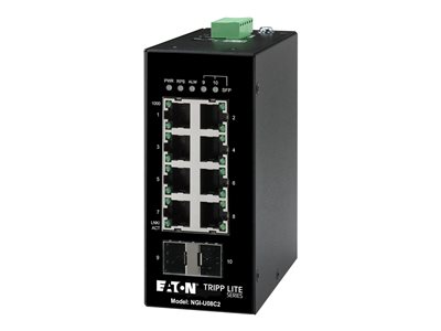 Eaton Tripp Lite series Unmanaged Industrial Gigabit Ethernet Switch 8-Port