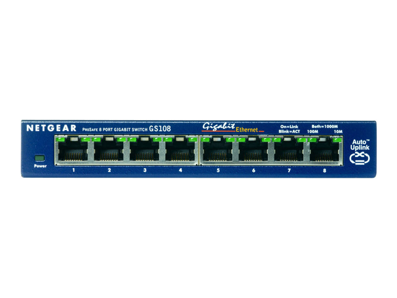 NETGEAR SWITCH 8 PORTS 10/100/1