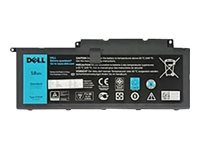 Dell Primary Battery Batteri til bærbar computer Litiumion