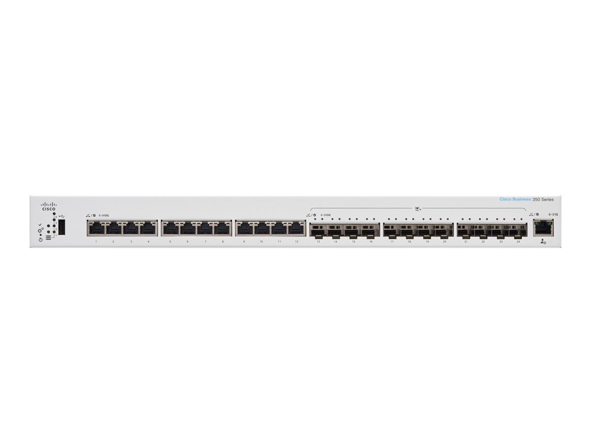 Cisco Business 350 Series CBS350-24XTS - přepínač - 24 porty - řízený - Lze montovat do rozvaděče – foto 2