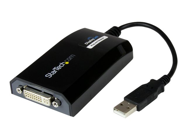 StarTech.com Adaptateur USB/DVI - 1920x1200 - 2xcran