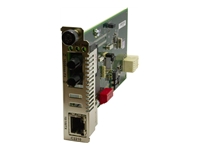 Lantronix C2110 Series - Convertisseur de média à fibre optique - 100Mb LAN - 10Base-T, 100Base-TX, 100Base-FX 