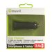 Muvit - spring chargeur voiture 2USB 3,4a noir
