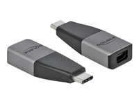 DeLOCK Adapter 24 pin USB-C han (input) -> Mini DisplayPort hun (output) Grå