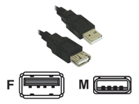 CONNEkT GEAR - USB extension cable - USB (F) to USB (M) - 3 m