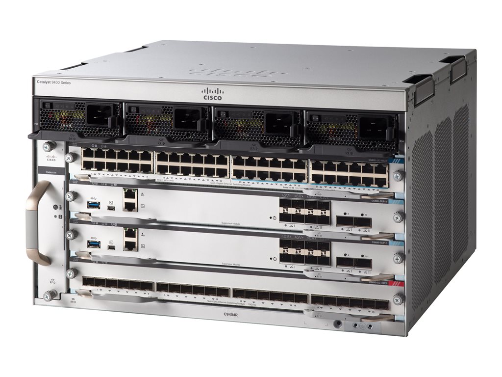 CISCO Catalyst 9400 Series 4 slot chass