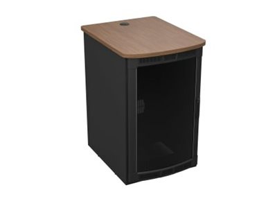 25SP 32D PLEXI DOOR ANDWALNUT HEIGHTS TOP