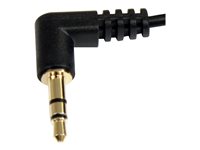 StarTech .com Câble audio stéréo Slim 3,5 mm à angle droit de 30 cm