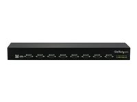 Startech USB to Serial Hub - 8 Port - COM Port Retention - Rack Mount and Daisy Chainable - FTDI USB to RS232 Hub (ICUSB23208