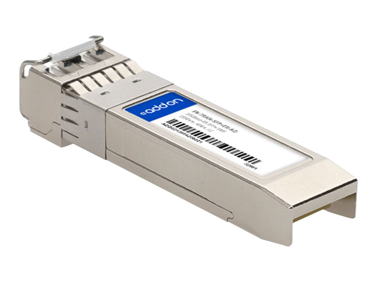 AddOn - SFP+ transceiver module (equivalent to: Fortinet FN-TRAN-SFP+ER)