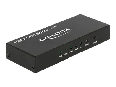 DELOCK HDMI Splitter 1 Eingang -> 4 Ausgänge 4K - 18684