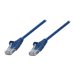 Network Patch Cable, Cat6, 0.25m, Blue, CCA, U/UTP