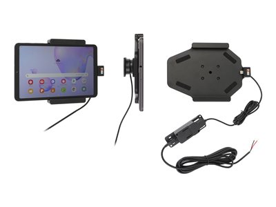 Brodit Car charging holder active, for fixed installation + car power adapter 2 A QC 3.0 