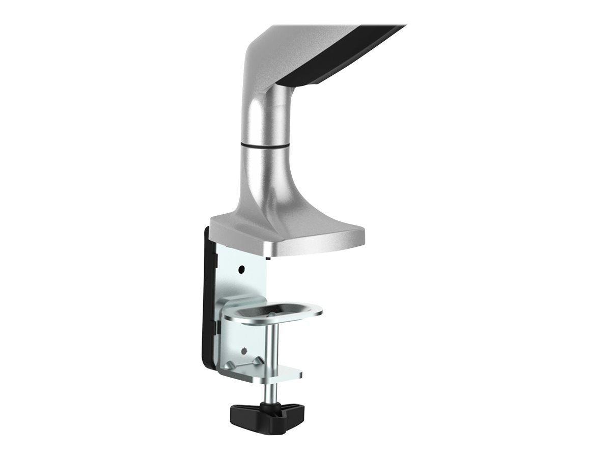 StarTech.com Desk Mount Monitor Arm, Heavy Duty Ergonomic VESA Monitor Arm, Single Display up to 9kg, Full Motion, Height Adjustable, Articulating, Aluminum, C-Clamp/Grommet, Silver - Small Footprint Design montážní sada - nastavitelné rameno - pro Displej LCD - stříbrná – foto 7