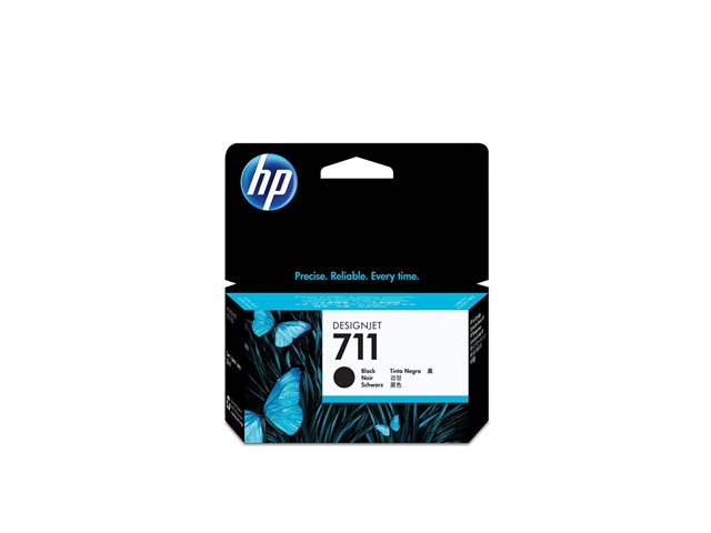 HP 711 ink black 38 ml DJ T120 520