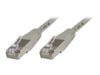 MicroConnect CAT 6 Afskærmet parsnoet kabel (SSTP) 7m Netværkskabel Grå