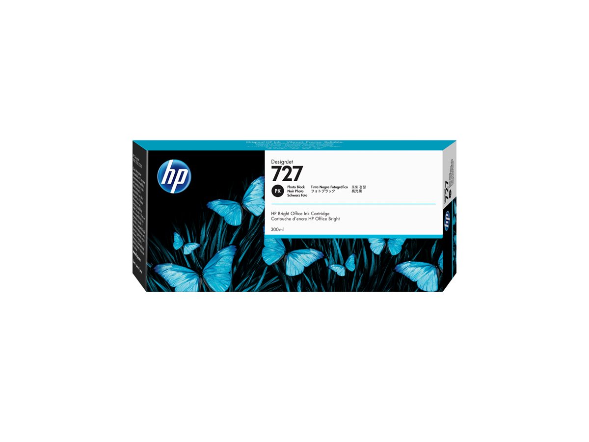 HP 727 300 ml Cart. d encre Photo Black