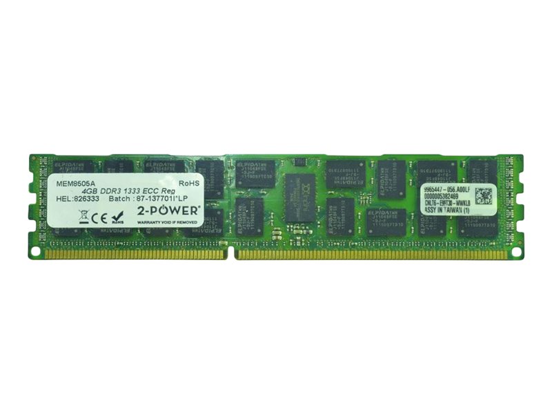 4GB DDR3 1333MHz ECC RDIMM – PSA