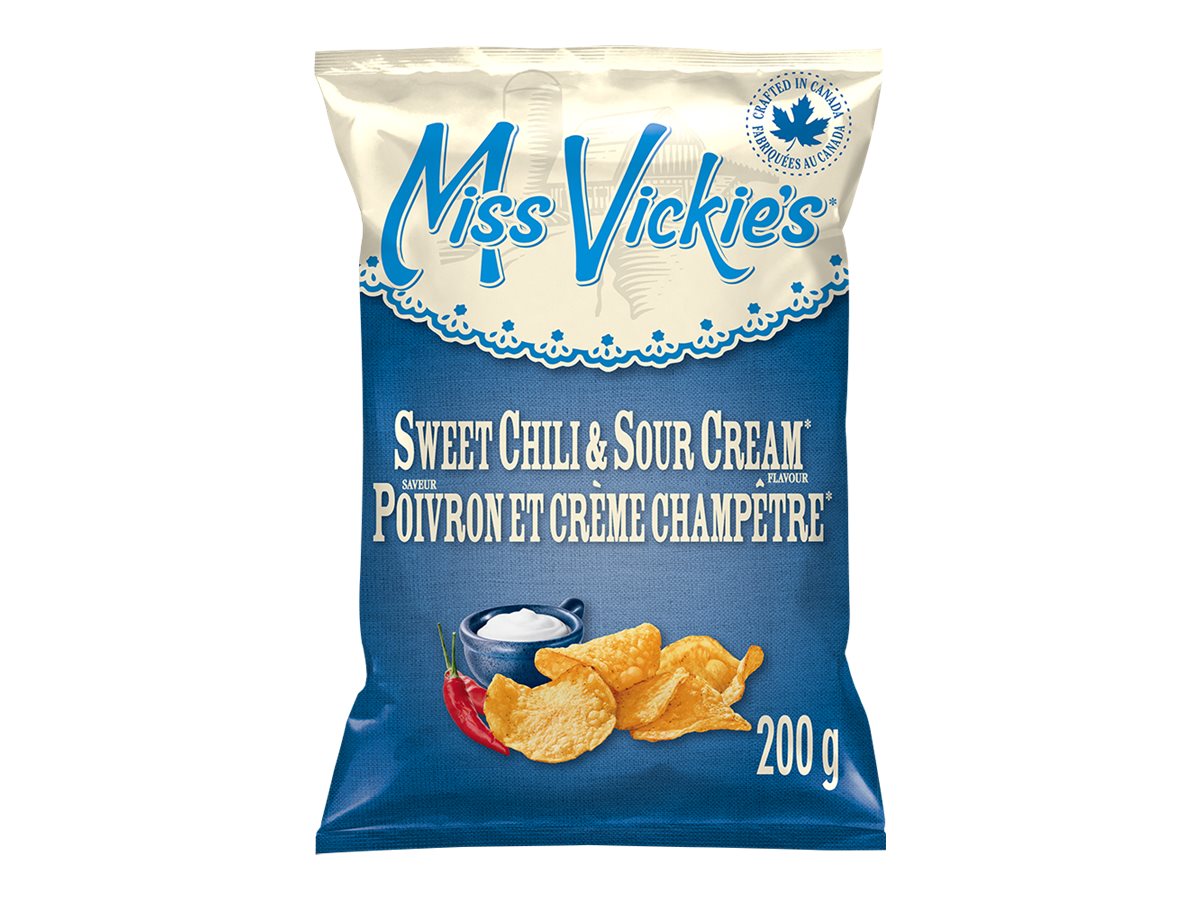 Miss Vickie's Potato Chips - Sweet Chili & Sour Cream - 200g