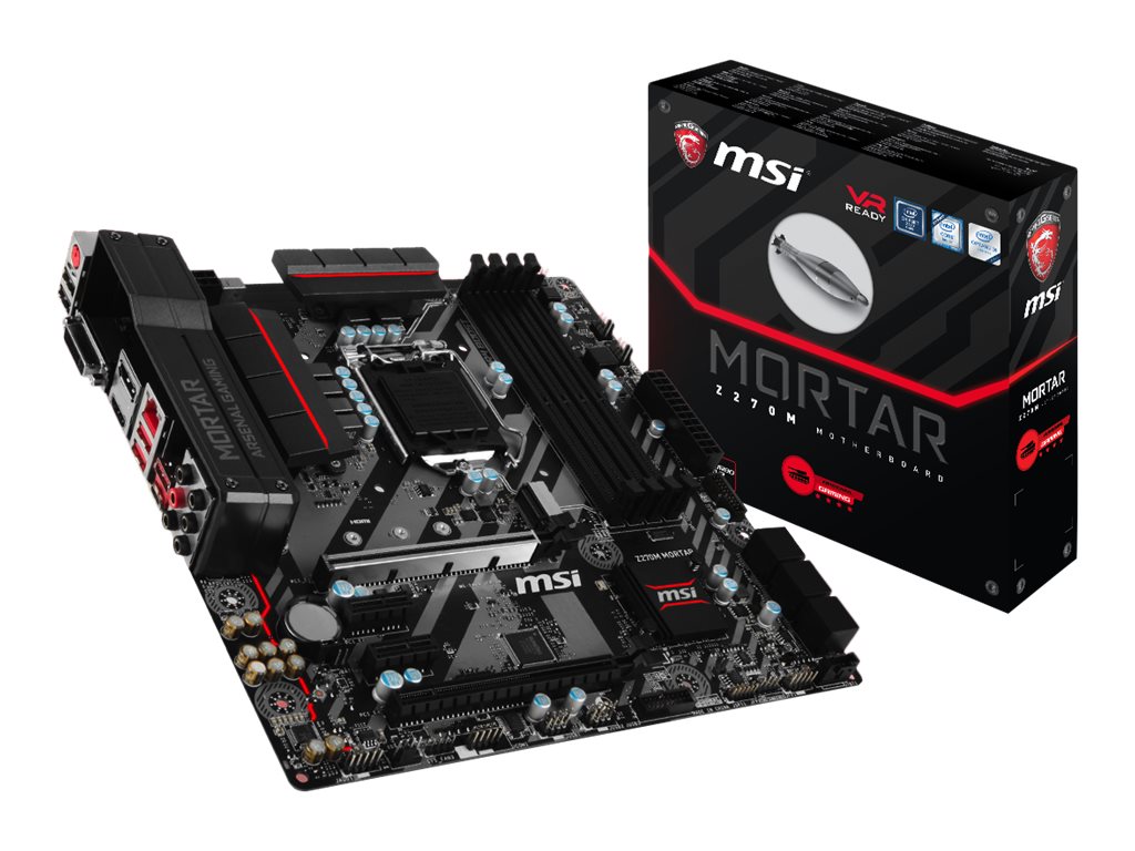 マザーボード i7 8700 DDR4 8GBx2 MSI Z370M MORTAR MSI USA | MSI USA