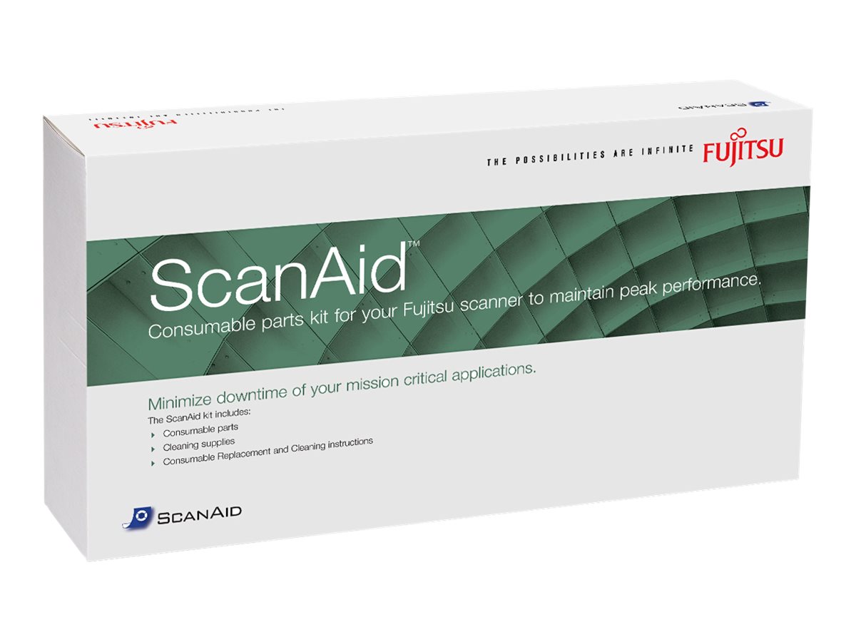 Fujitsu ScanAid - Scanner Cleaning Kit | SHI