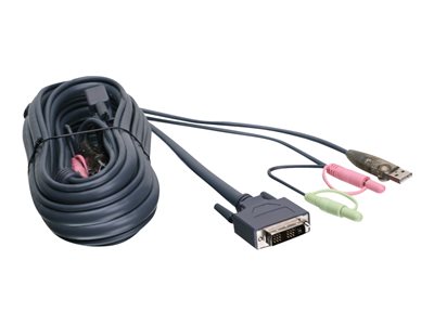IOGEAR G2L7D03UI - Keyboard / video / mouse / audio cable