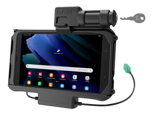 RAM EZ-Roll'r Cradle for Motorola XOOM with Rotating Leg Mount (RAM-BM-L1-SB1-MOTO3U) (sku 51125)