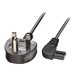 power cable - power IEC 60320 C7 to BS 1363 - 50 c