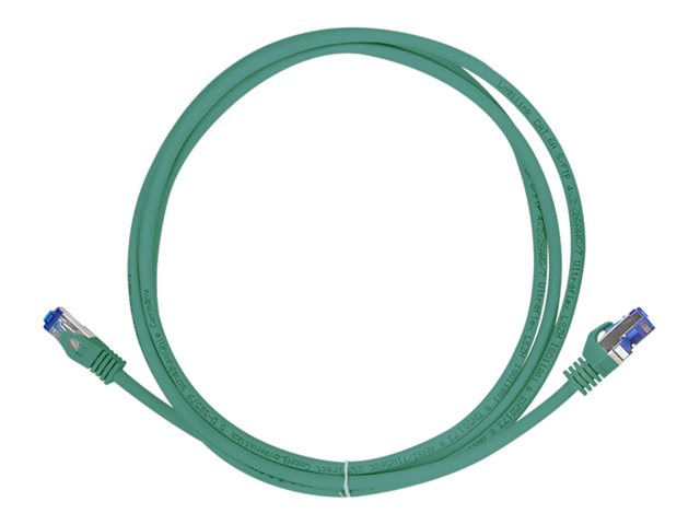 Patch cable Cat.6A S/FTP Ultraflex GHMT certified, green 7.5m – LogiLink