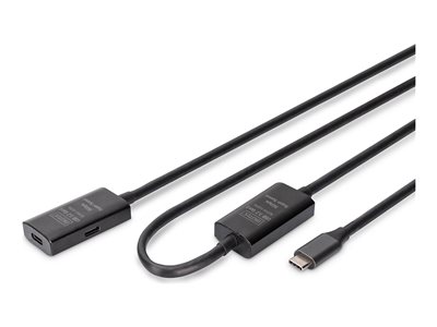 DIGITUS Active USB-C Extension Cable 10m - DA-73109