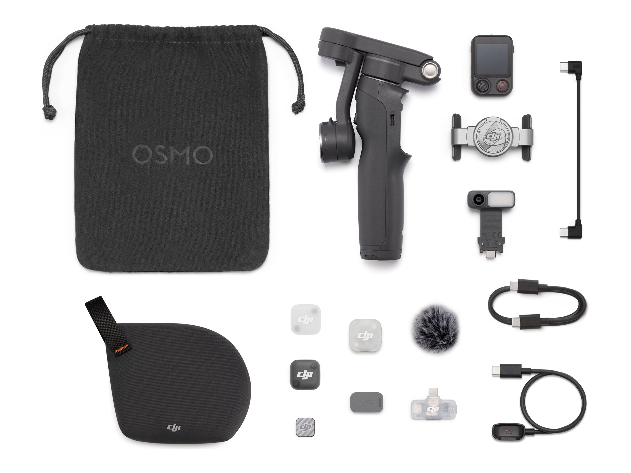 DJI Osmo Mobile 8P Creator Combo handheld stabiliser wireless Product shot Front 79950