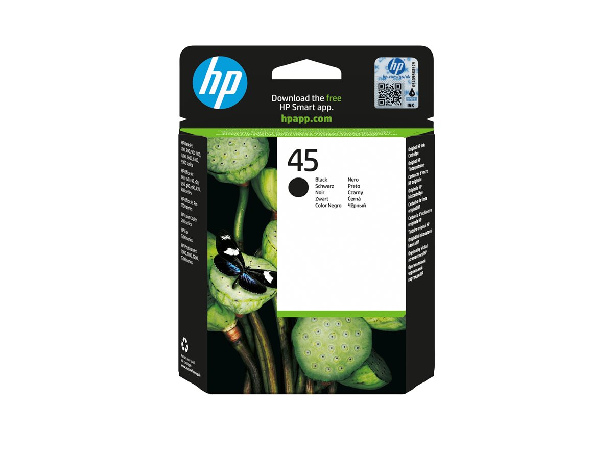 HP Nr45 Tinte schwarz 42ml HV (FR)